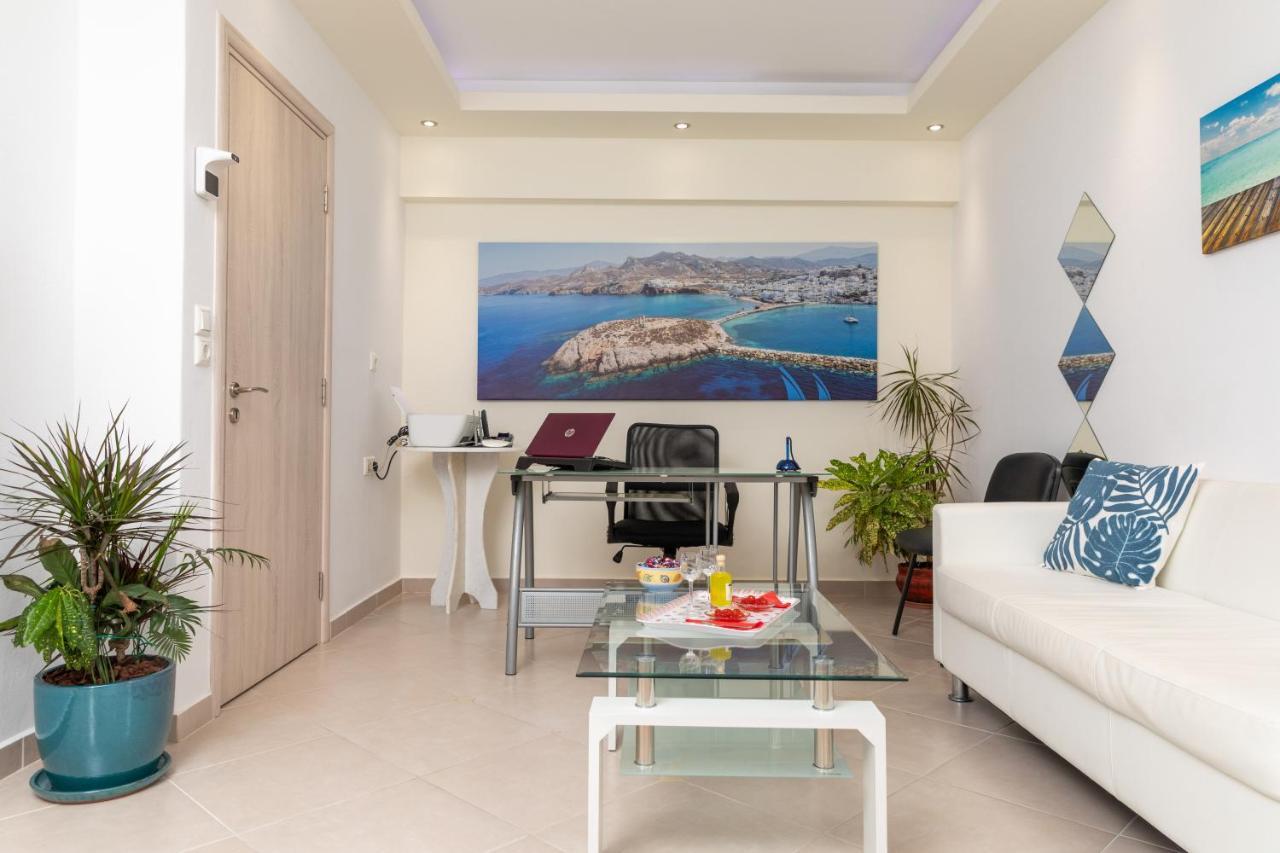 Naxos Diamond Studios Apartments Naxos City Bagian luar foto