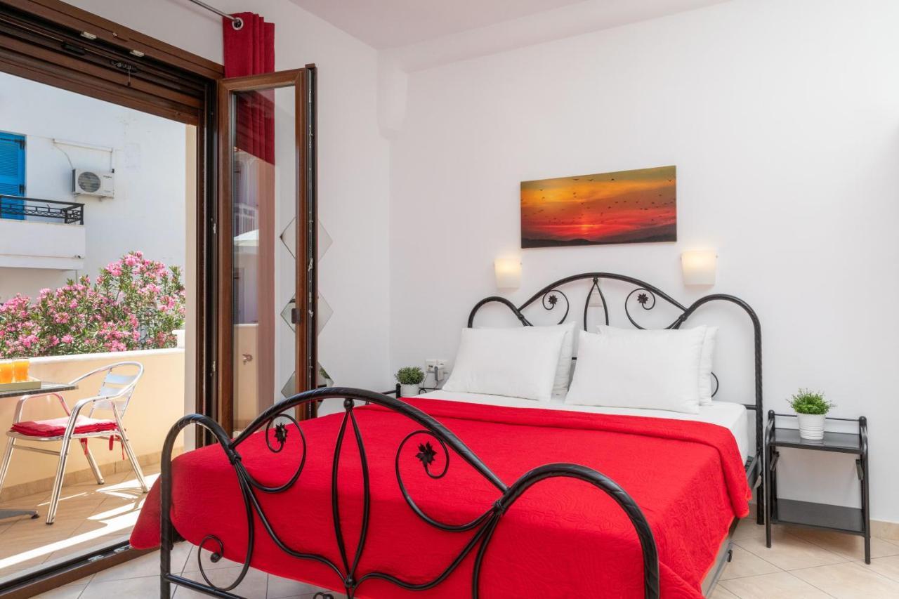 Naxos Diamond Studios Apartments Naxos City Bagian luar foto