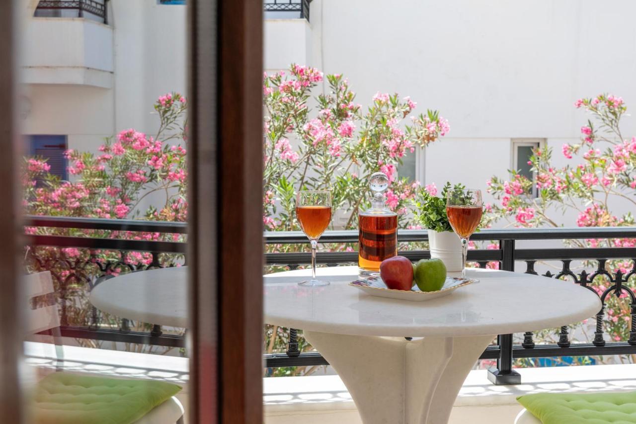 Naxos Diamond Studios Apartments Naxos City Bagian luar foto