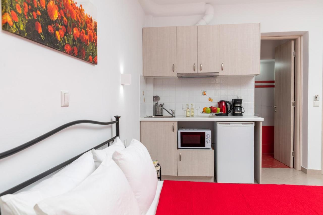 Naxos Diamond Studios Apartments Naxos City Bagian luar foto