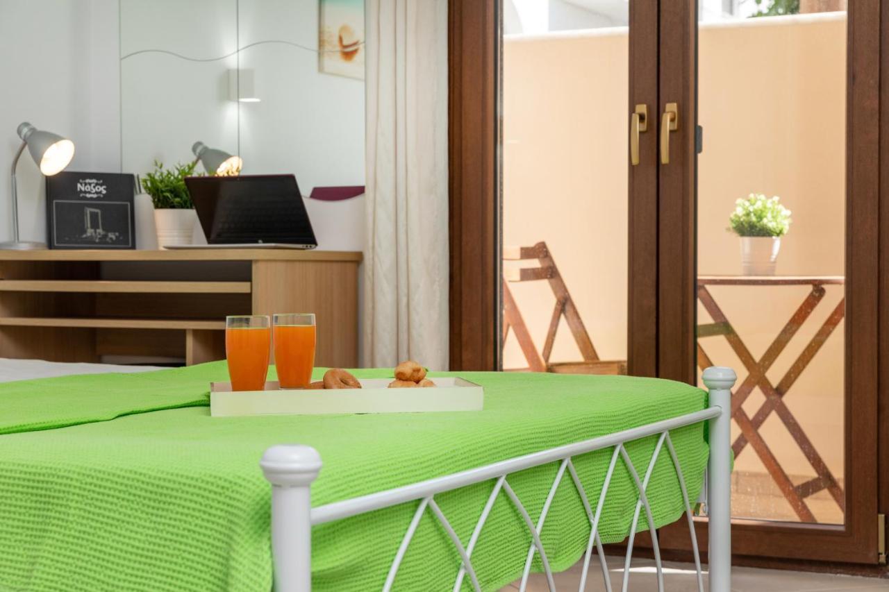 Naxos Diamond Studios Apartments Naxos City Bagian luar foto
