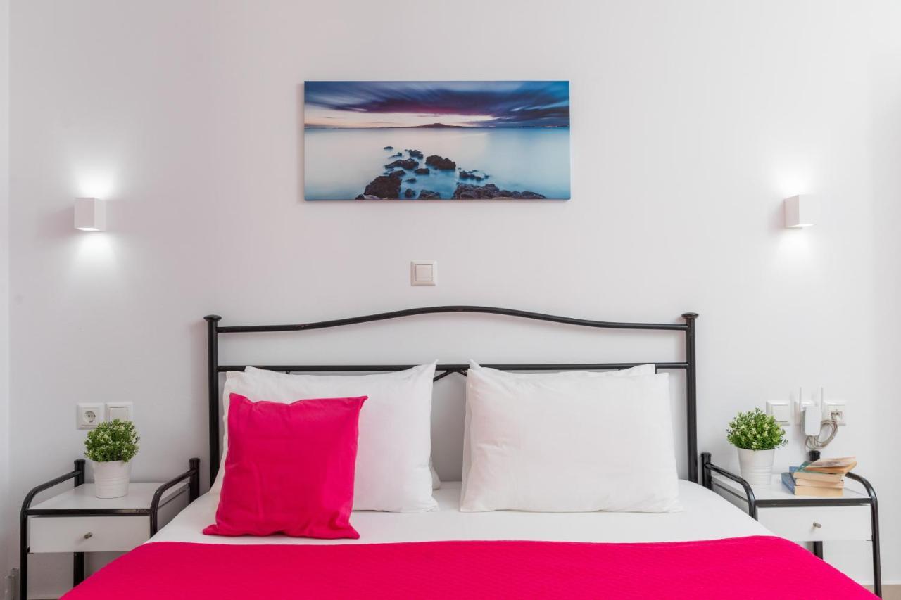 Naxos Diamond Studios Apartments Naxos City Bagian luar foto