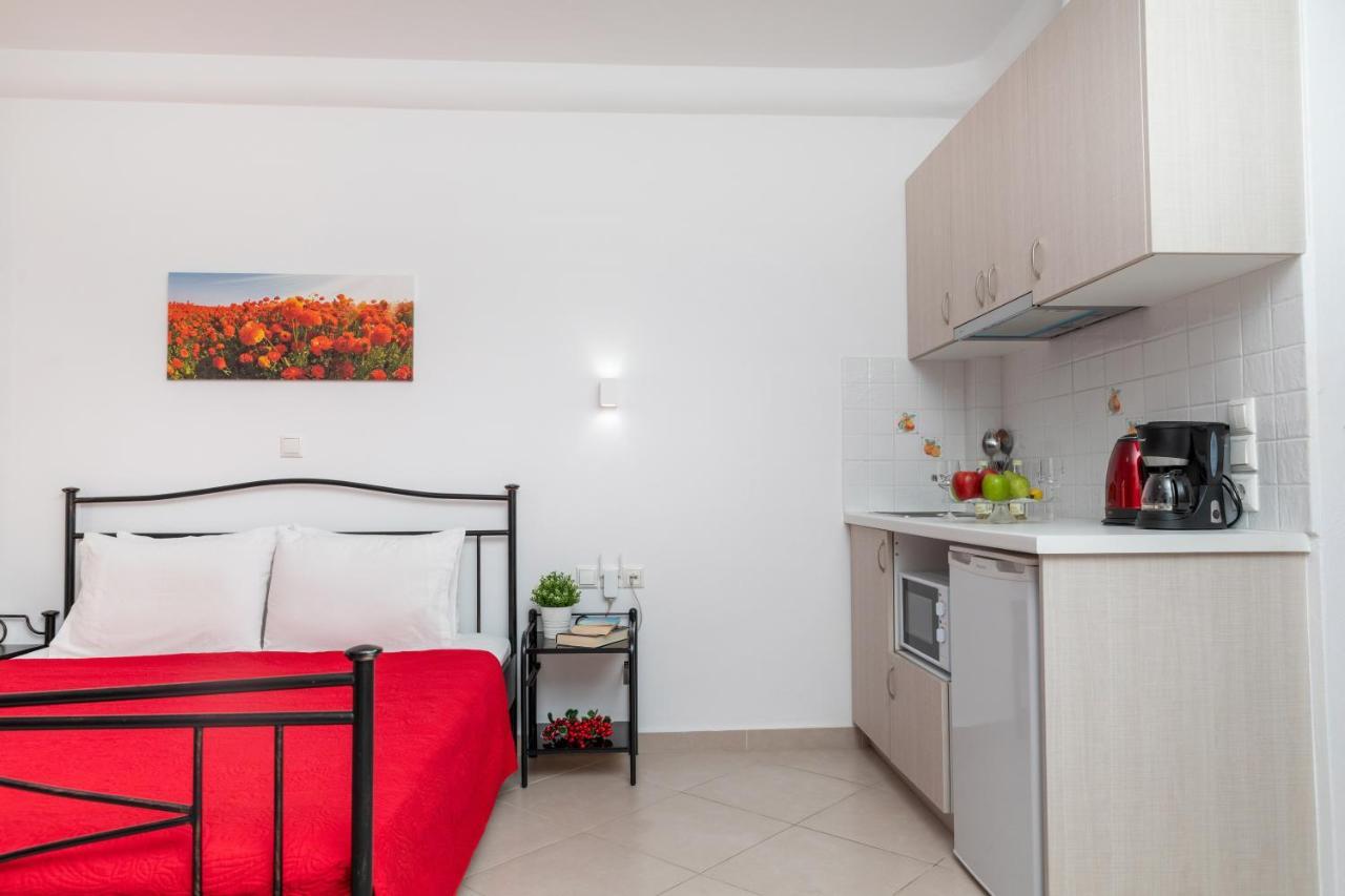 Naxos Diamond Studios Apartments Naxos City Bagian luar foto