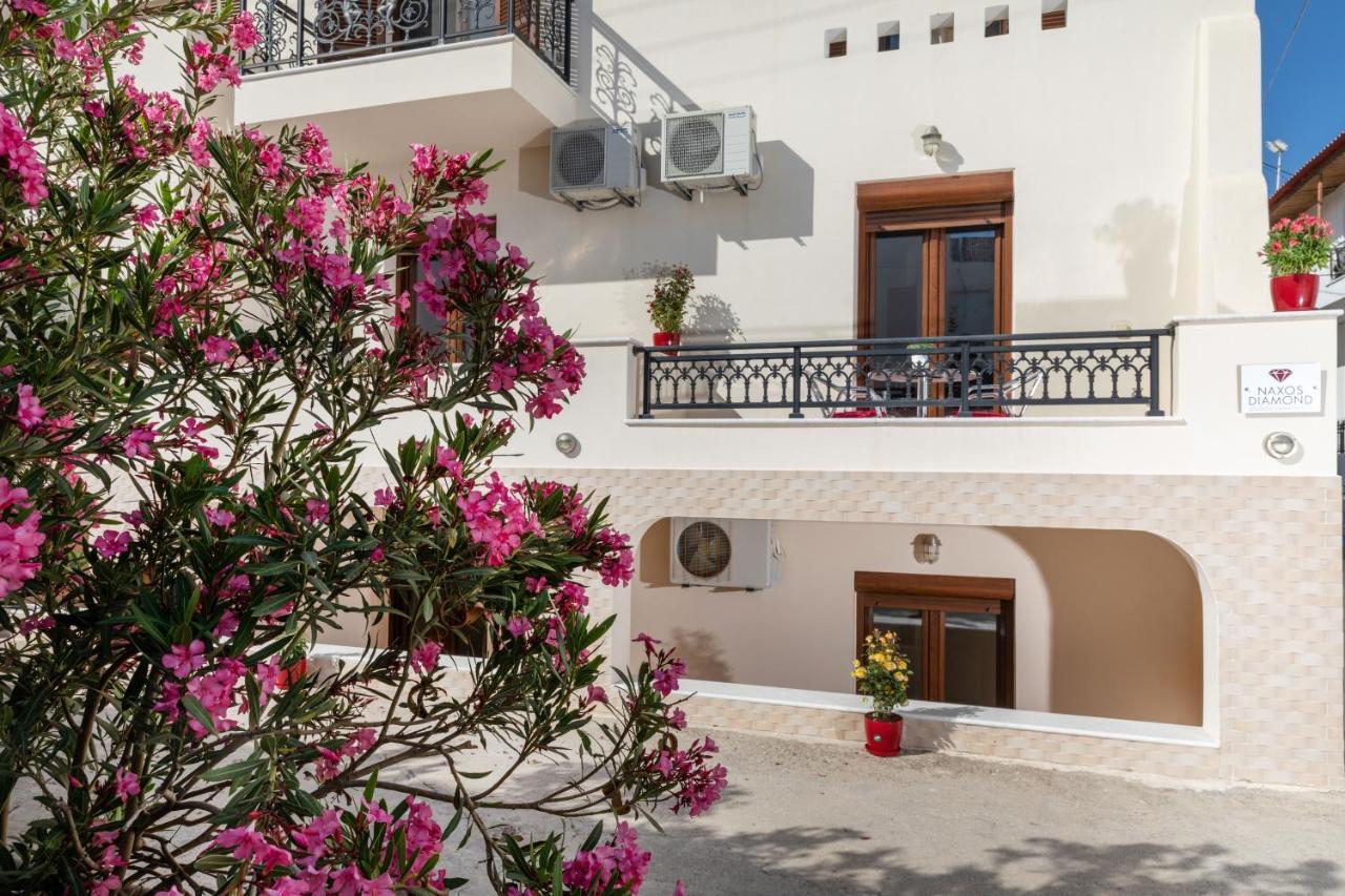 Naxos Diamond Studios Apartments Naxos City Bagian luar foto